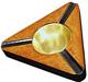 Biarritz 3-Finger Triangular Cigar Ashtray