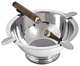 Stinky Cigar Ashtray - Original 4 Stirrup Stainless Steel